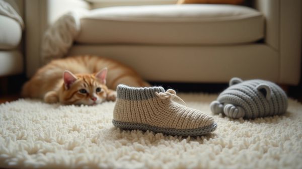 Des chaussons pour chat : confort et protection des pattes de votre félin
